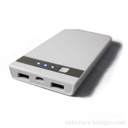 Lithium polymer battery power bank for iPhone/mobile phones/high capacity of 10000mAh/dual output